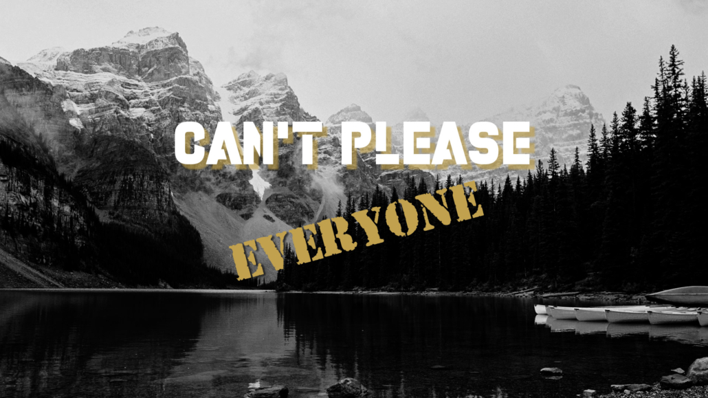 Ep. 27: Can’t Please Everyone | Balancing Helping Others and Yourself